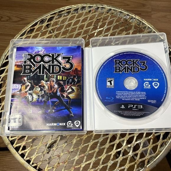 PS3 Rock Band 3 (Sony PlayStation 3, 2010) Game Only Compete CIB Tested Works - Picture 3 of 6